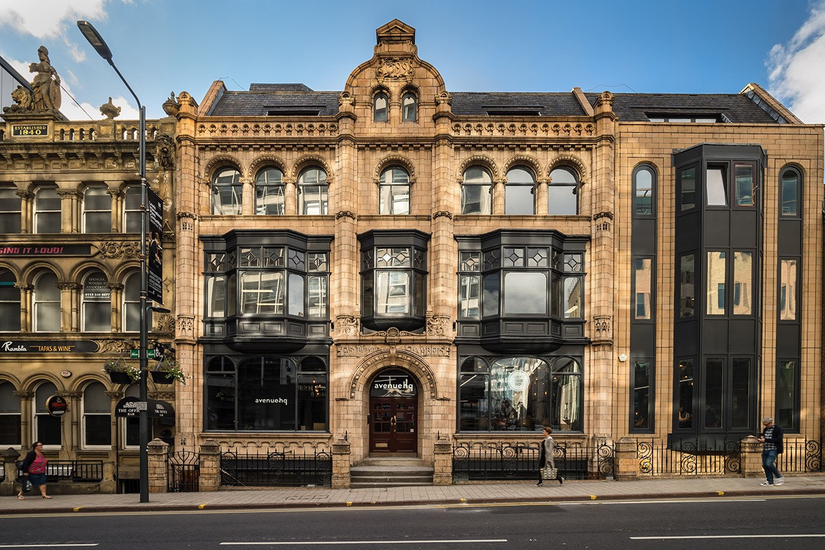 Avenue HQ at East Parade Chambers, Leeds designed by Cunniff Design